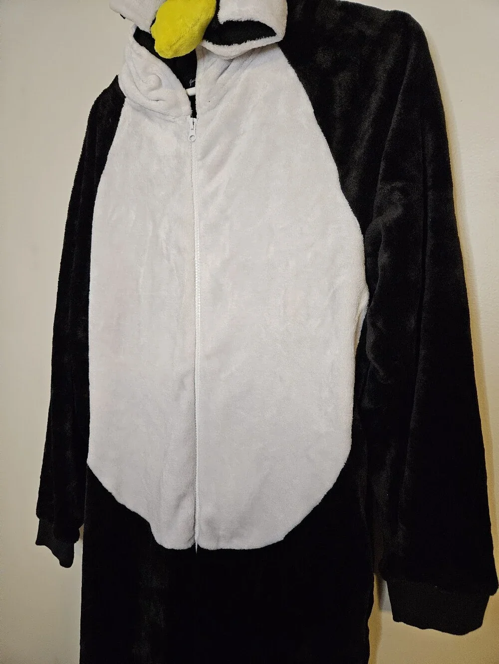 Just Love Womens One Piece Winter Christmas Penguin Bodysuit Hooded Pajamas